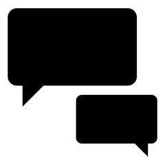 Naklejka premium speech bubble