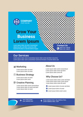 Creative Modern Corporate Business letterhead Simple and clean A4 Size with bleed Vector design