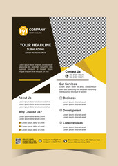 Creative Modern Corporate Business letterhead Simple and clean A4 Size with bleed Vector design