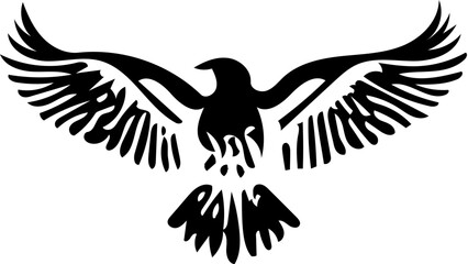 eagle with wings