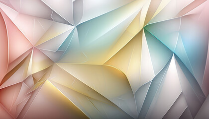 Fototapeta premium abstract background in pastel colors with graphic elements. Generative AI