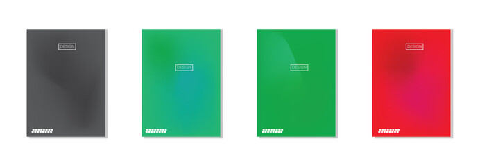 abstract backgrounds collection with beautiful smooth gradation colors, colorful backgrounds for poster flyer banner backdrop.vertical banner.cool fluid background vector illustration.