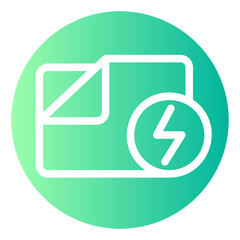 folder gradient icon