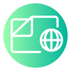 folder gradient icon
