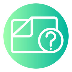 folder gradient icon