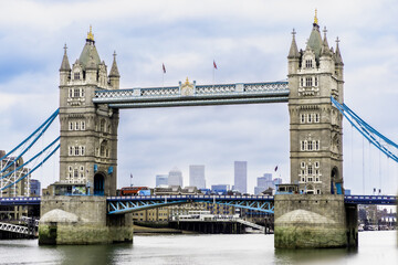 Plakat Tower of London, River Thames
