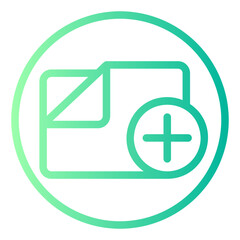folder gradient icon