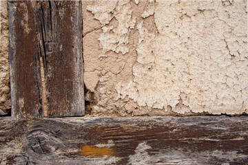 Fachwerk Haus Fassade  - Handwerk Holz Hintergrund