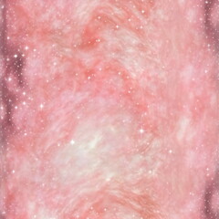 Fototapeta premium vintage pastel aesthetic sparkly cotton candy nebula background wallpaper created with generative ai