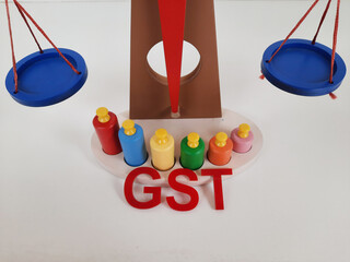 Goods and Service Tax on weighing balance beam