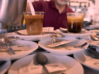 coffee in cafe