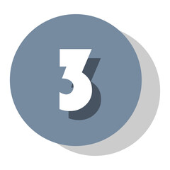 Bullet with number 3