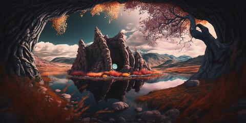 fantasy nature environment