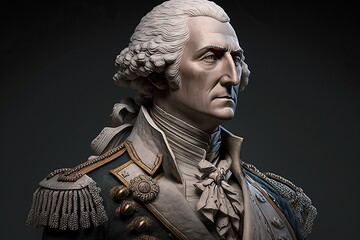 statue of George Washington , Generative ai