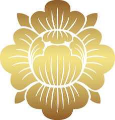 lotus art and flower style asian art luxury buddhism temple element and background pattern png file for decoration