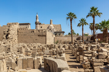 Luxor Temple in Luxor, Egypt