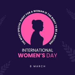 Happy International Women's Day Greetings Card