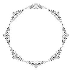 frames in vintage style with elements of ornament, art, pattern, background, texture