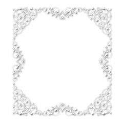 frames in vintage style with elements of ornament, art, pattern, background, texture