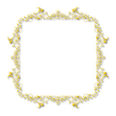 frames in vintage style with elements of ornament, art, pattern, background, texture