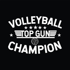 Top Gun Volleyball Champion