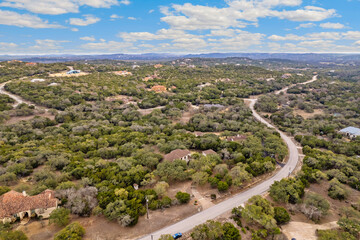 aerial view of texas