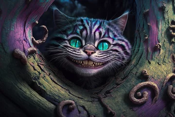 Foto op Aluminium A magical cat from a fairy tale. Generative AI © AIproduction