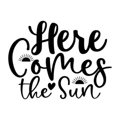 Obraz premium Here Comes the Sun
