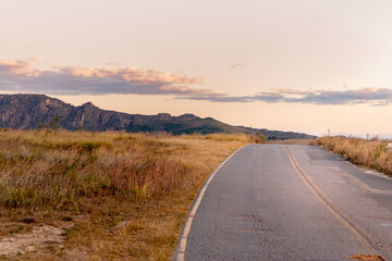 road in the mountains