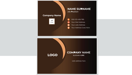 business card template