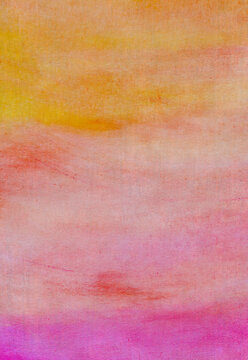 watercolours on textured surface - Waldorf painting on uneven surface - vintage feeling