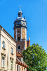 Fototapeta premium Corpus Christi church in Kazimierz district Krakow Poland Europe