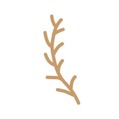 Fototapeta premium Abstract Element Leaf Line 
