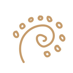 Abstract Element Leaf Line 