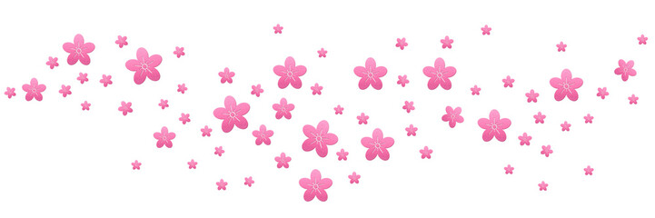 Abstract background with pink flower