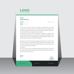 Minimalist concept business style design. Professional & modern letterhead with geometric shapes. Vector graphic design. Elegant letterhead template design in minimalist style