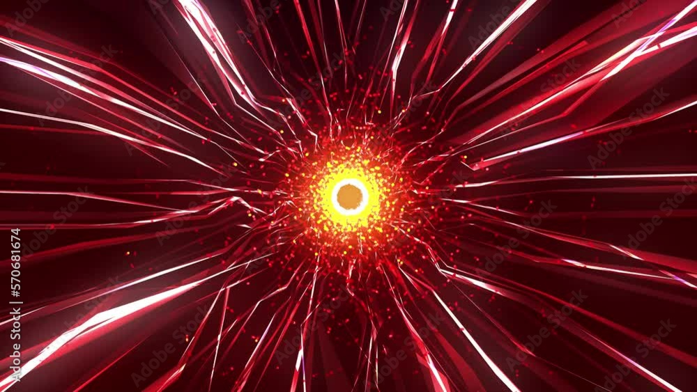 Poster colorful tunnel background. abstract circular tunnel. vortex tunnel. wormhole. abstract energy tunne