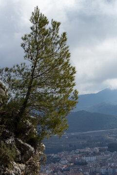 Subiendo a la hermita de San Cristobal, Alcoy, Comunidad Valenciana