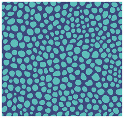 Irregular dots seamless design. Abstract pattern background vector illustration.