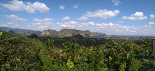 view of the mountains