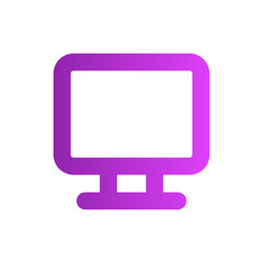 computer gradient icon