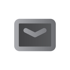 email two tone gradient icon