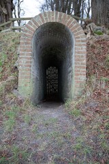 The old dungeon at the Hagenskov Castle in Denmark