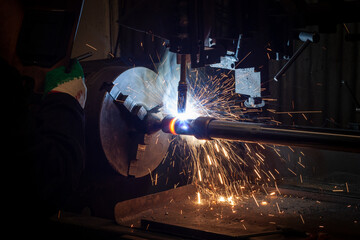 Metal industry, welding
