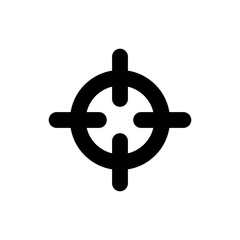 Obraz premium target line icon