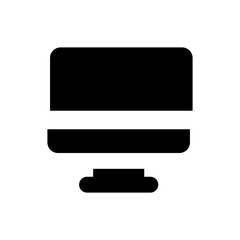 computer glyph icon