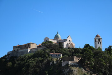 Fototapeta na wymiar View to Cathedral of Ancona, Italy