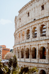 Plakat Streets and architecture in rome italy italia colosseum monuments 