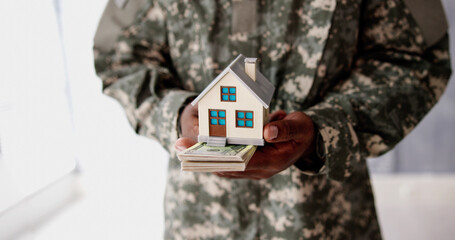 SCRA Program. Military Army Man