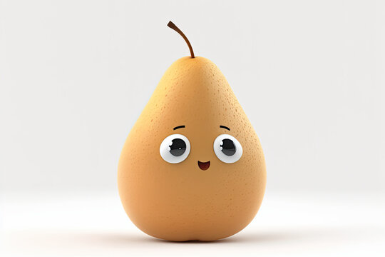 Cute pear character